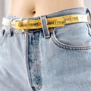 RARE 60's "Juicy Fruit" chewing gum belt!